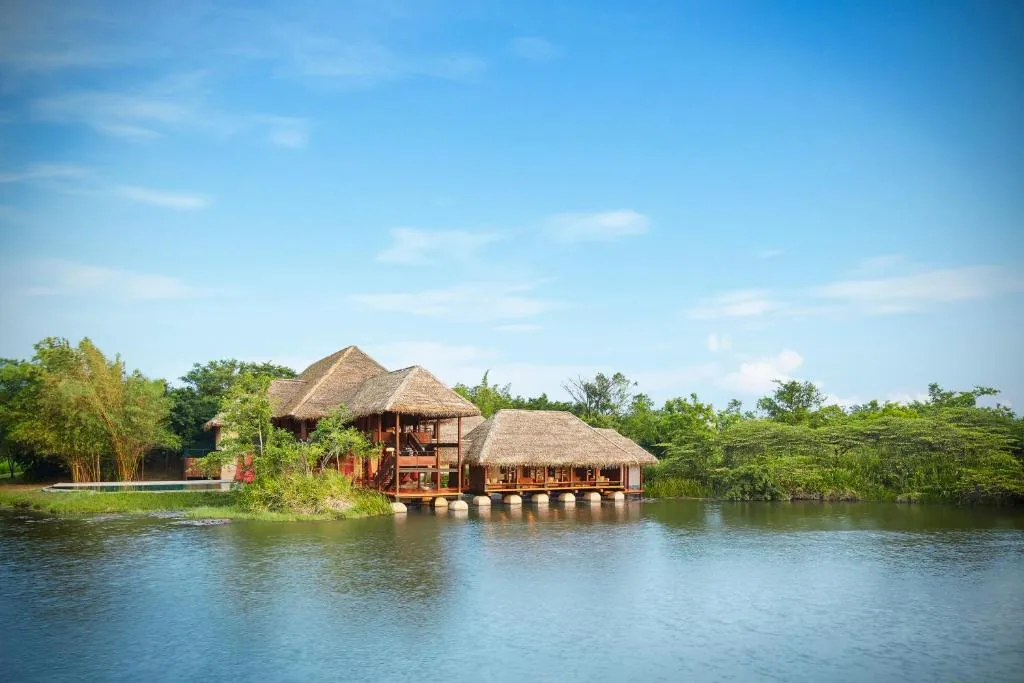 Jetwing Vil Uyana nature resort in Sigiriya, Sri Lanka