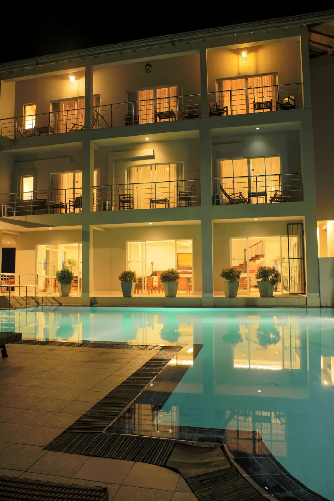 Senani Hotel overlooking Kandy, Sri Lanka